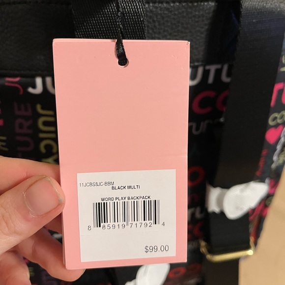 Juicy Couture Word Play Nylon Backpack - Picture 10 of 10
